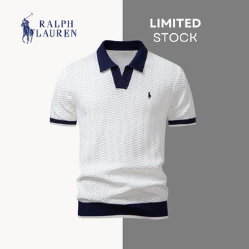 R. Lauren® Prestige Contrast Polo Shirt – Italian Edition
